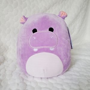 BNWT Hanna the Hippo Purple Squishmallows 8 Inch